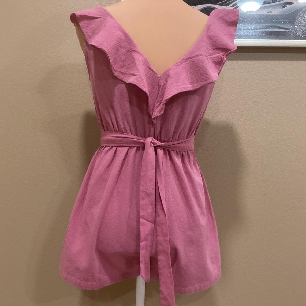 PatPat Pink Ruffled Jumpsuit - Picture 4 of 4